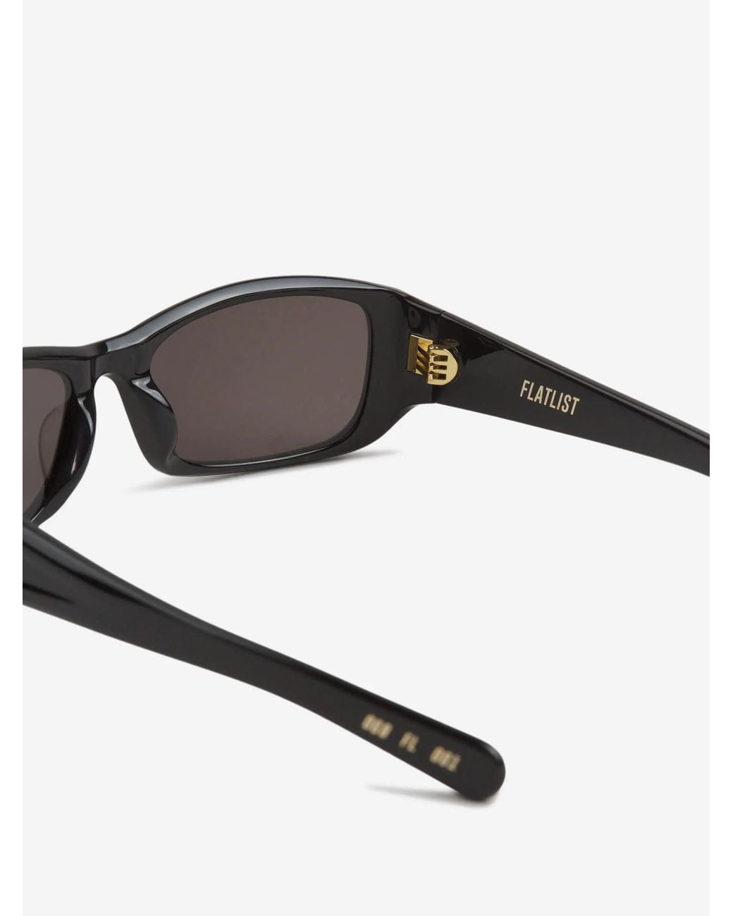 FLATLIST EYEWEAR Black Drift Sunglasses for men