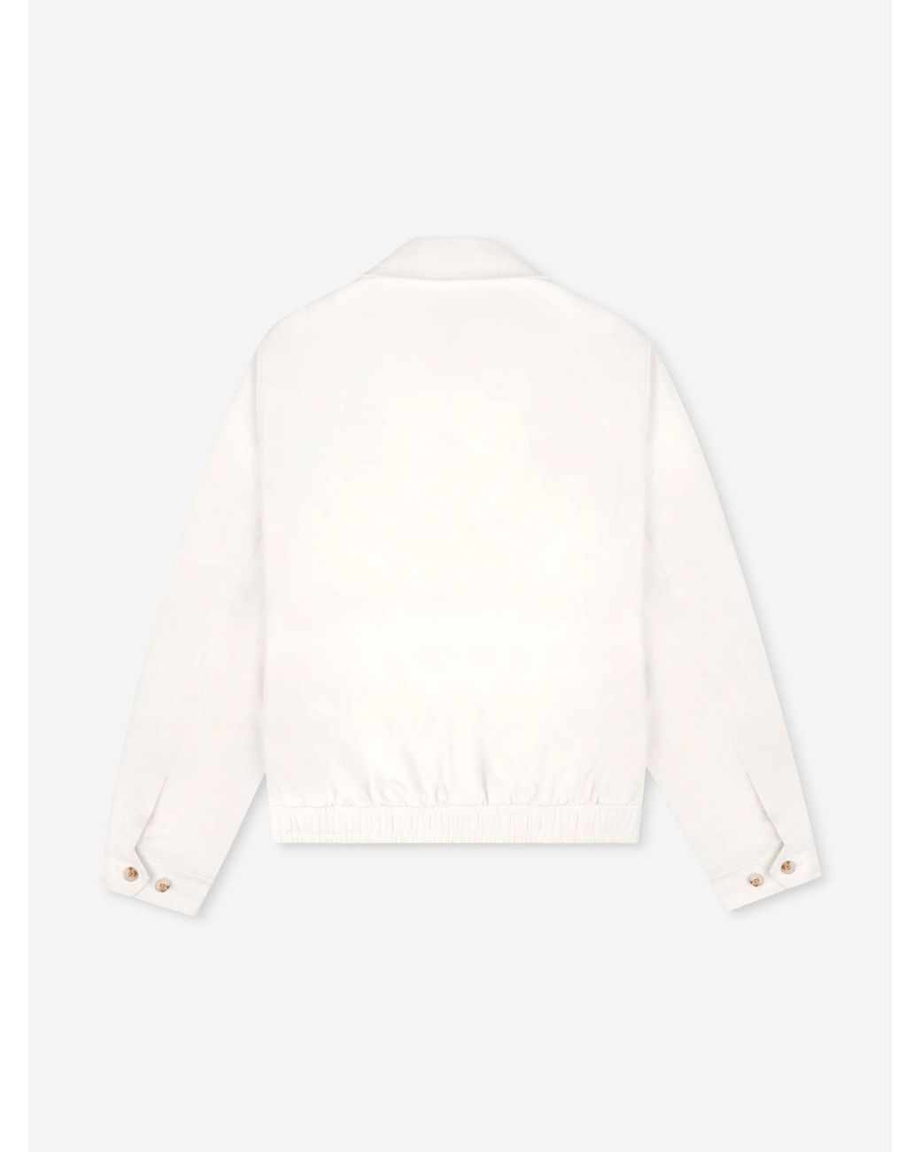 Sporty & Rich Natural Ny Crest Prep Jacket
