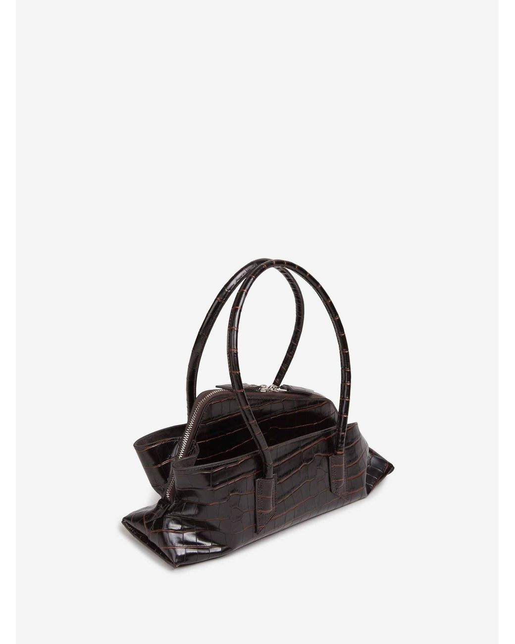 The Attico Black La Passeggiata Small Bag