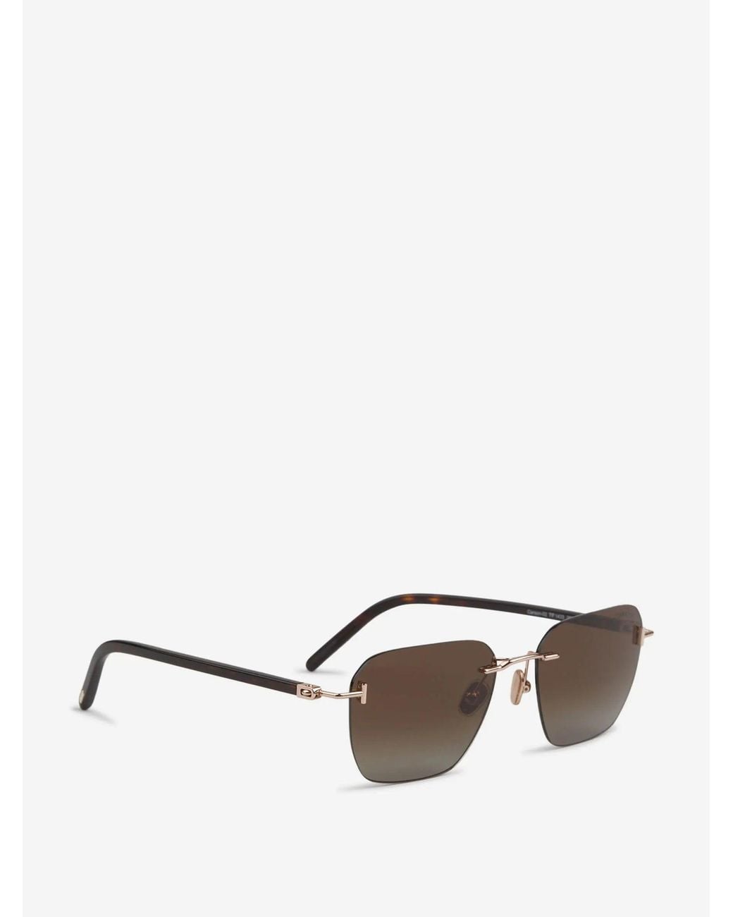 Tom Ford Metallic Rectangular Sunglasses for men