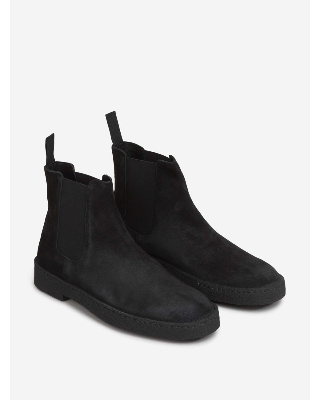 Common Projects Black Chelsea Boots for men