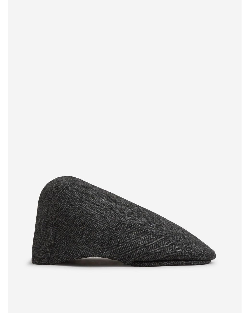 Lock & Hatters Black Tweed Beret for men