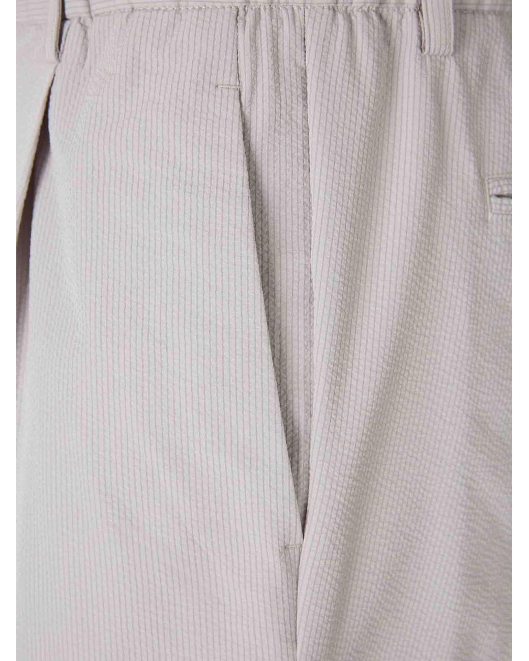 Herno Gray Slim Chino Trousers for men