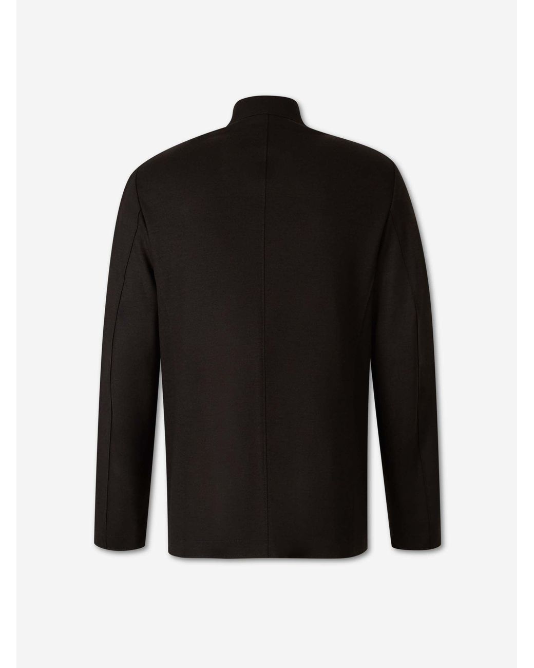 Harris Wharf London Black Blazer Mao Straight for men