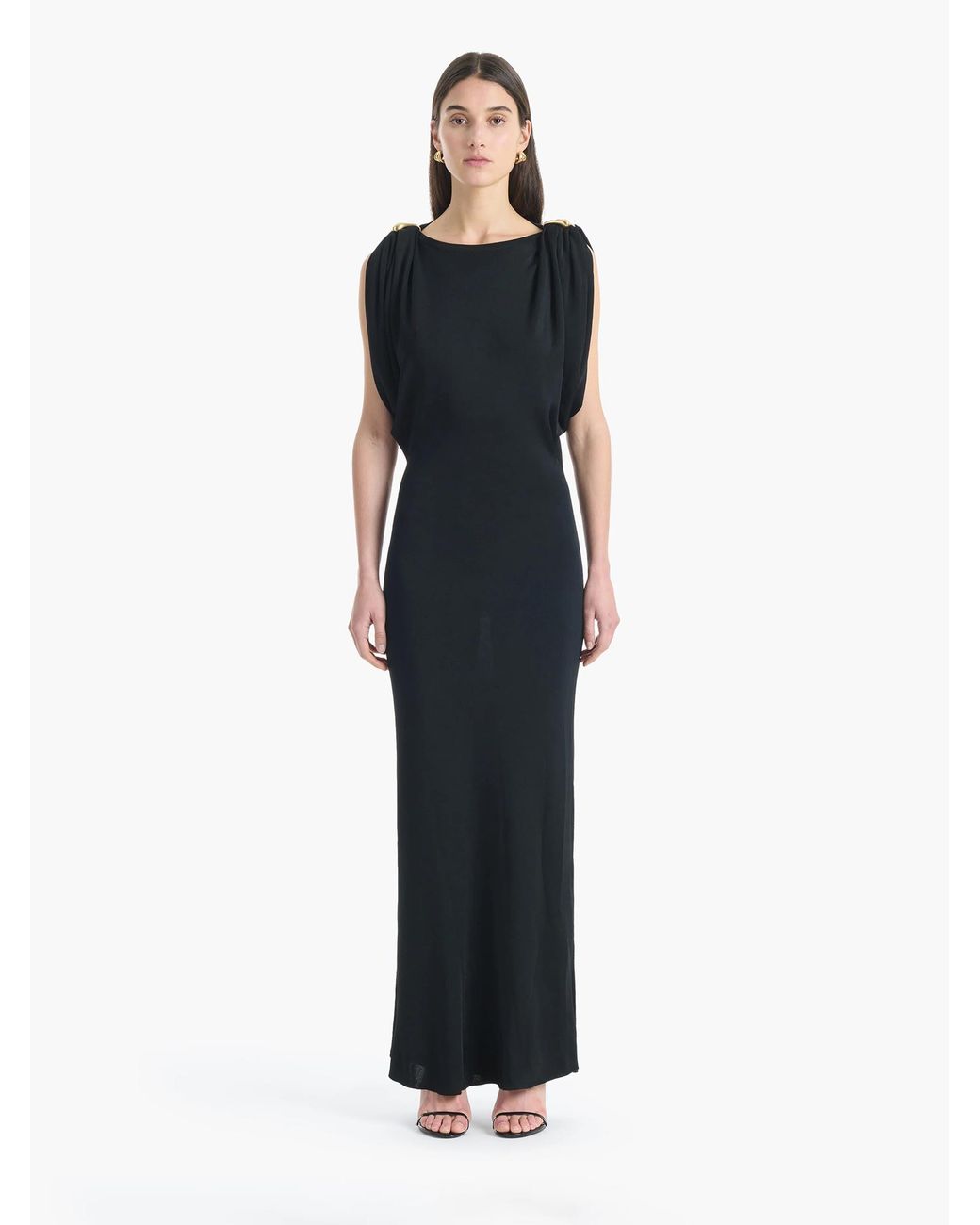 Altuzarra Black Henderson Knit Dress