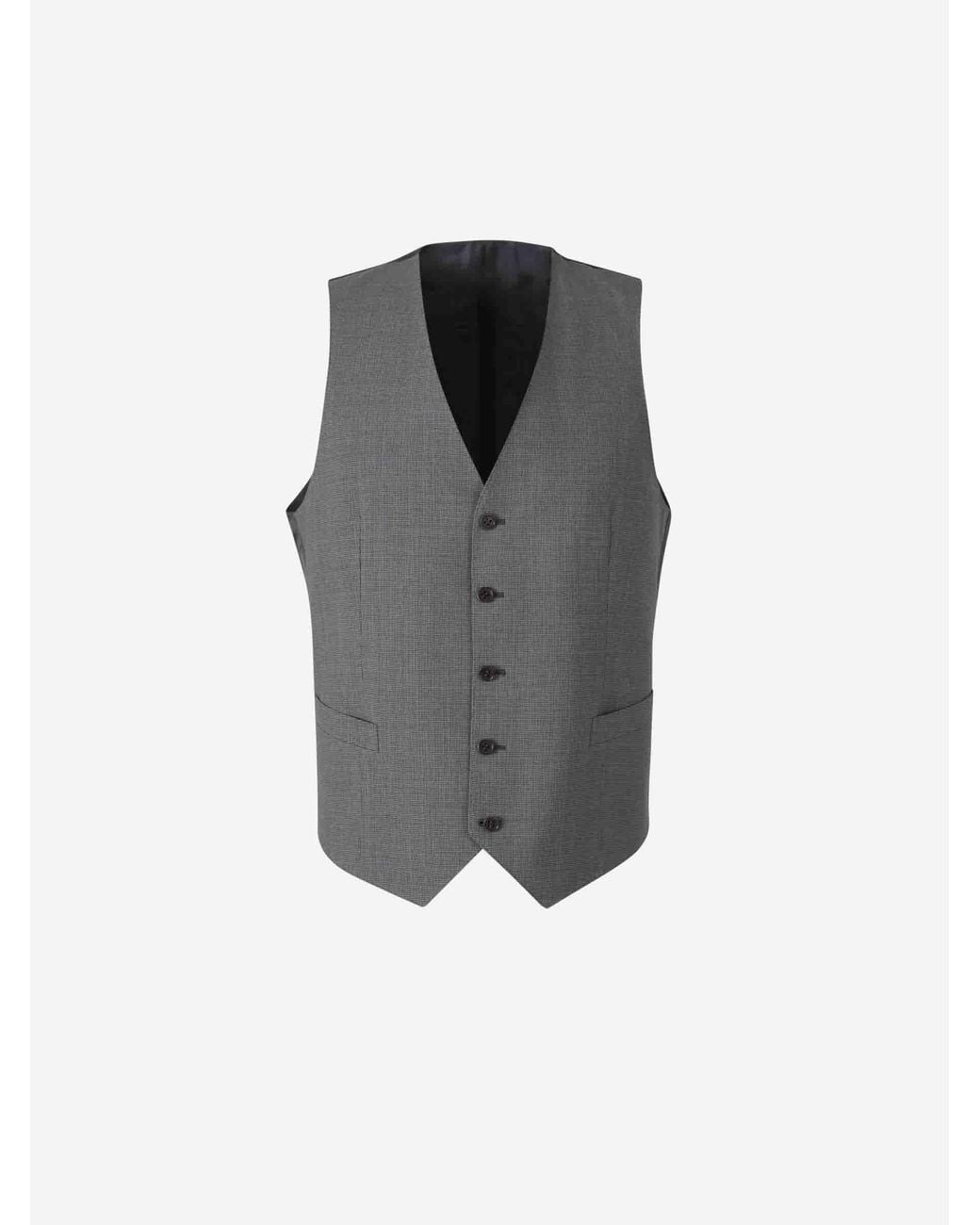 Canali Blue Morning Suit Trousers Waistcoat for men