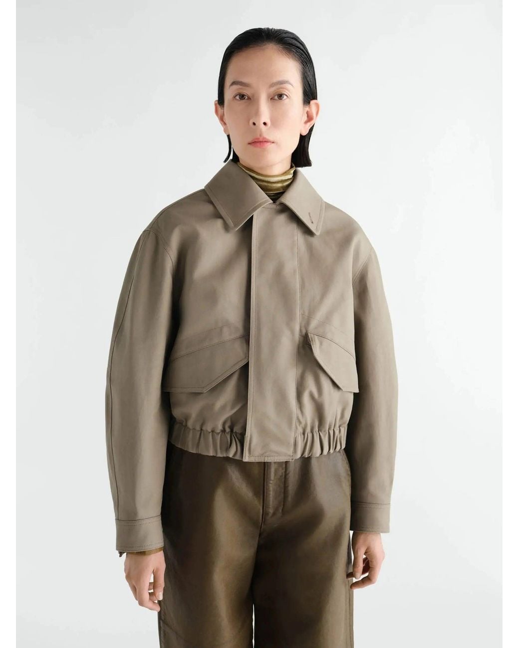 Lemaire Natural Casual Cotton Jacket