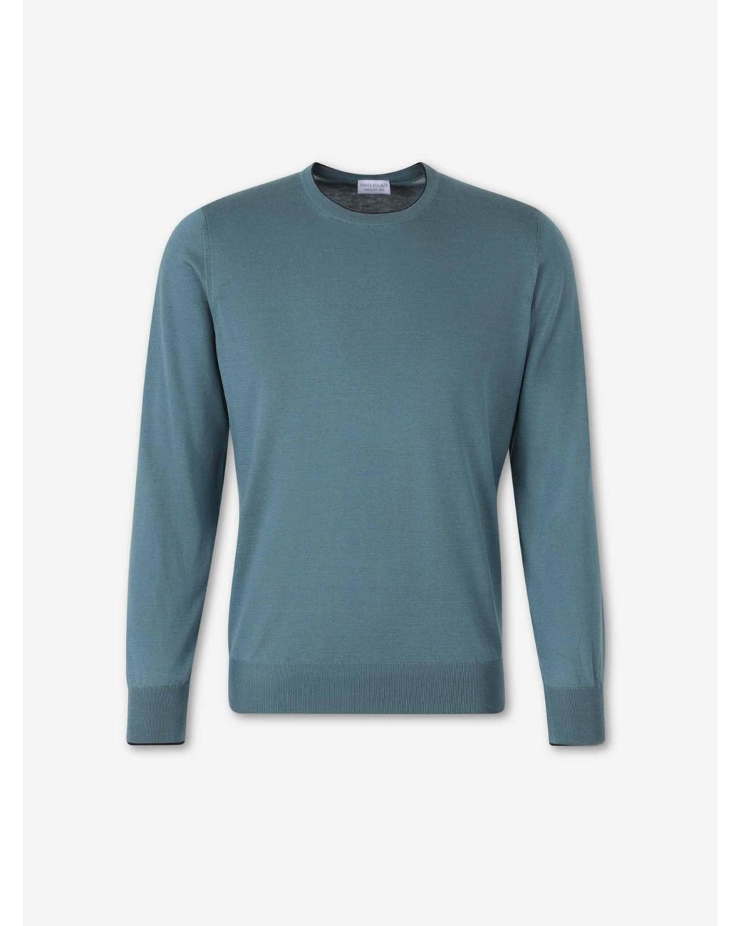 Santa Eulalia Blue Crew Neck Sweater for men