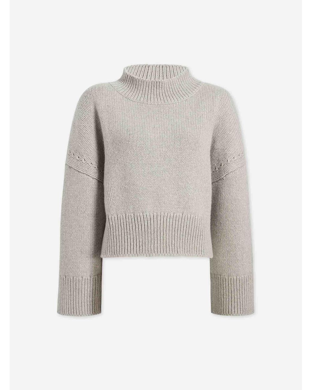 Khaite White Phelps Cashmere Sweater
