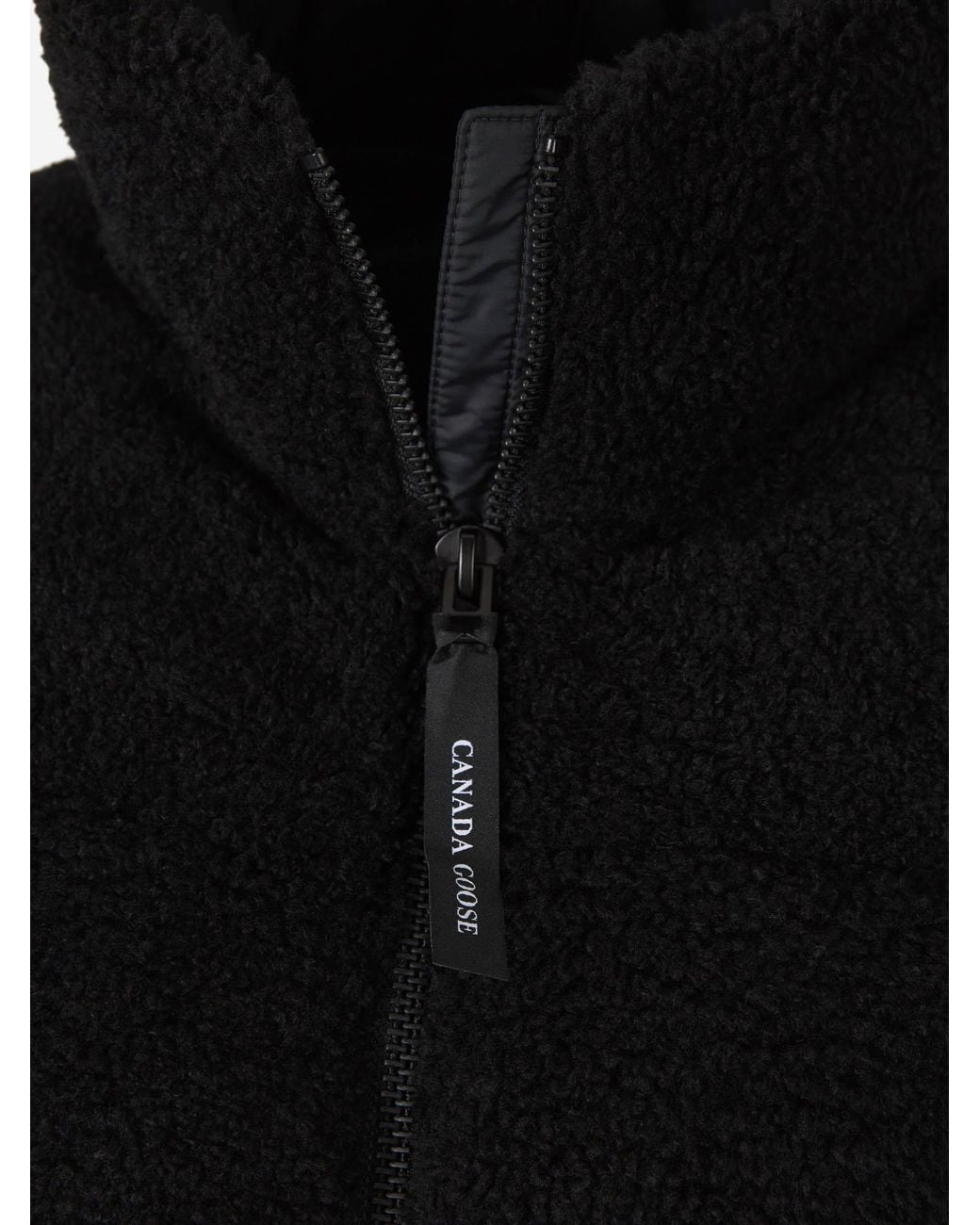 Canada Goose Black Short-Feathered Sheepskin Down Jacket