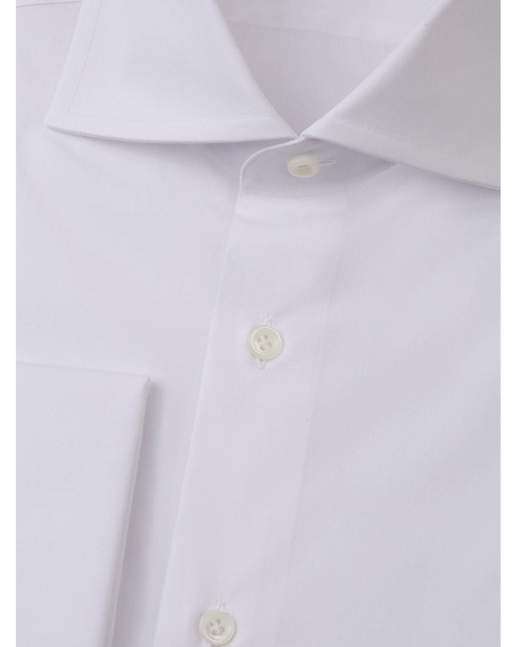 Santa Eulalia Blue Double Cuff Cotton Shirt for men