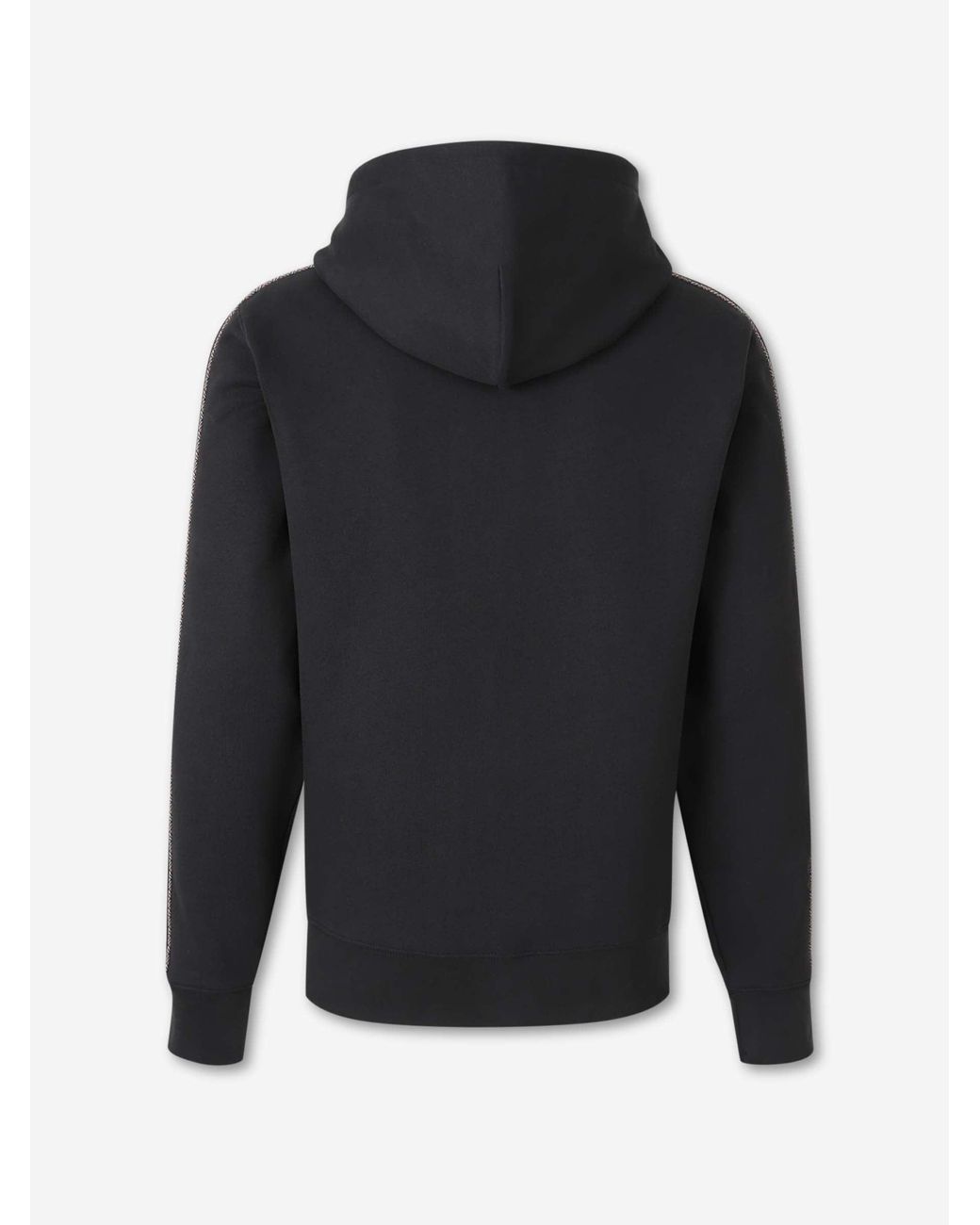 Burberry Black Zip-Up Hoodie for men
