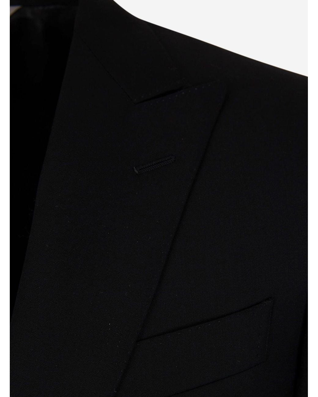 Levita De Chaqué De Lana Canali de hombre de color Black