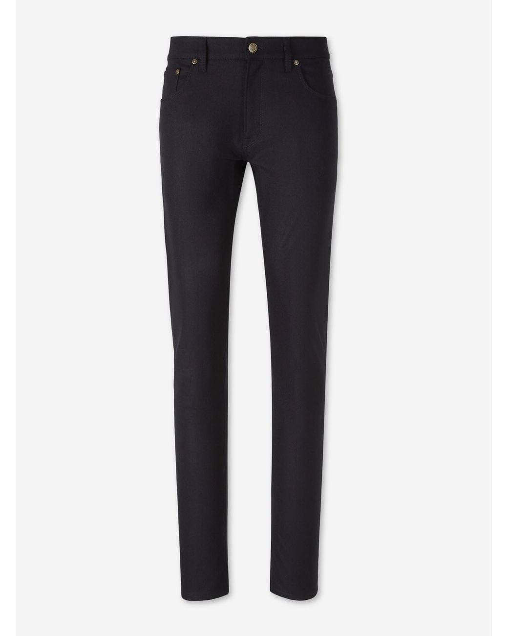 PT Torino Blue Straight Fit Pants for men