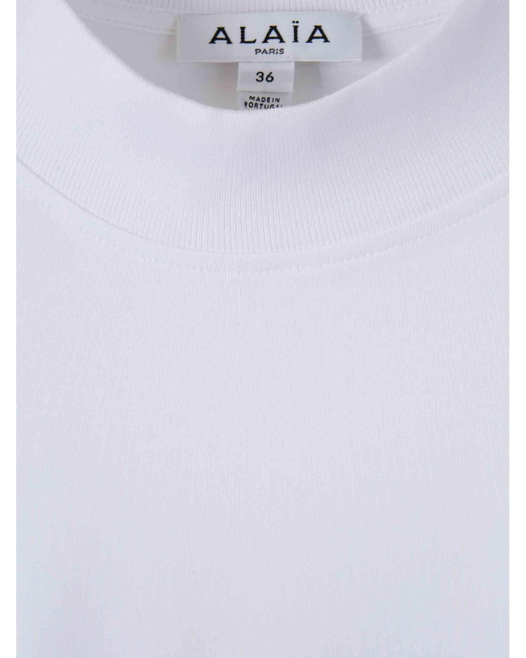 Alaïa White Fringe Midi Dress