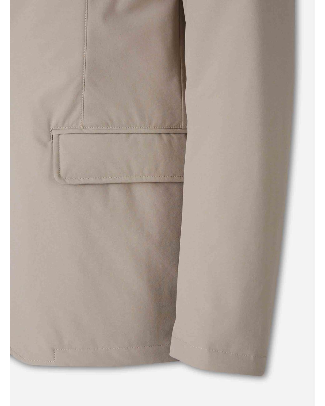 Herno Natural Blazer-Style Coat for men