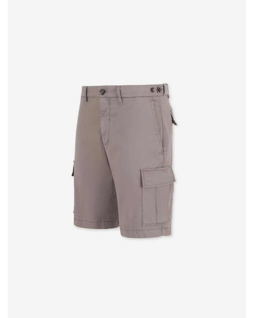 Santa Eulalia Gray Bermuda Shorts Cargo for men