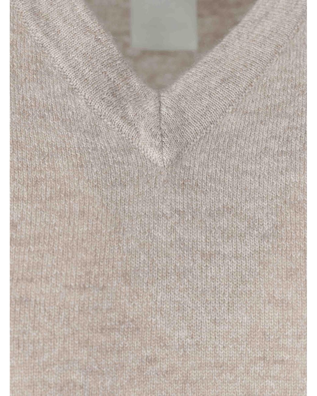 The Row White Extra Fine Knit Sweater