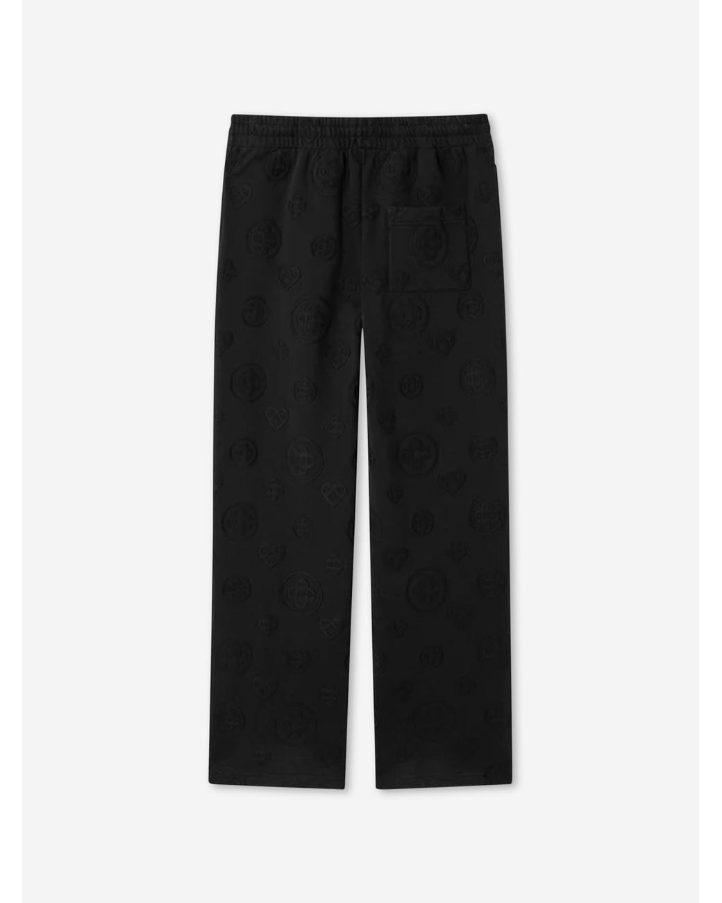 Casablanca Black Monogram Track Pants for men