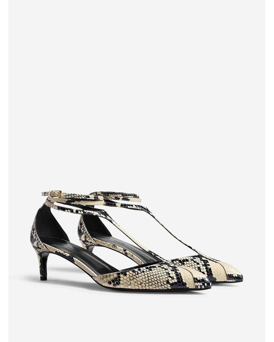 Khaite White Mia Pump Shoes
