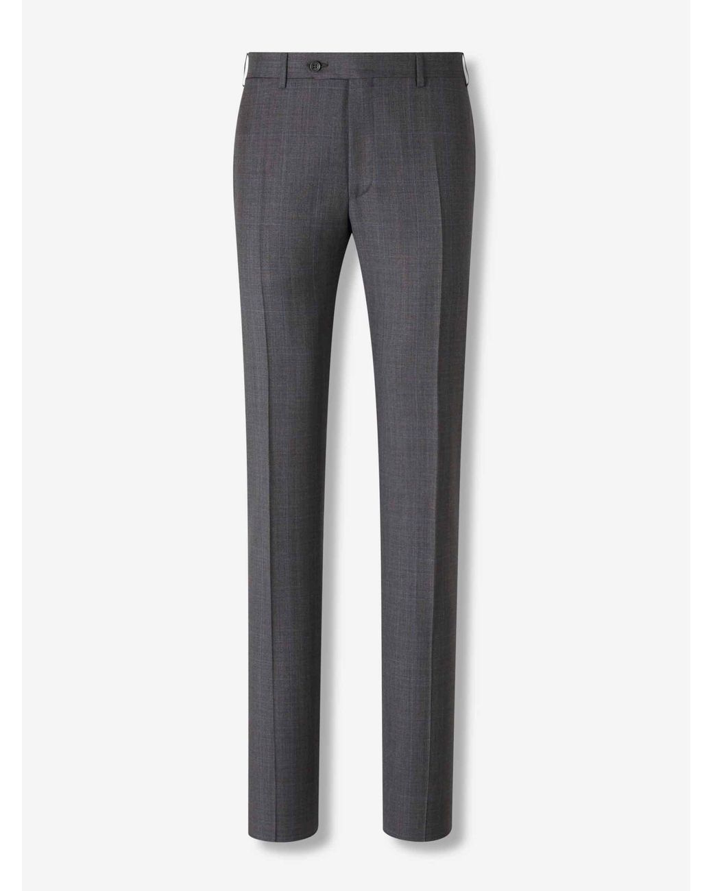 Canali Gray Double-breasted Suit for men