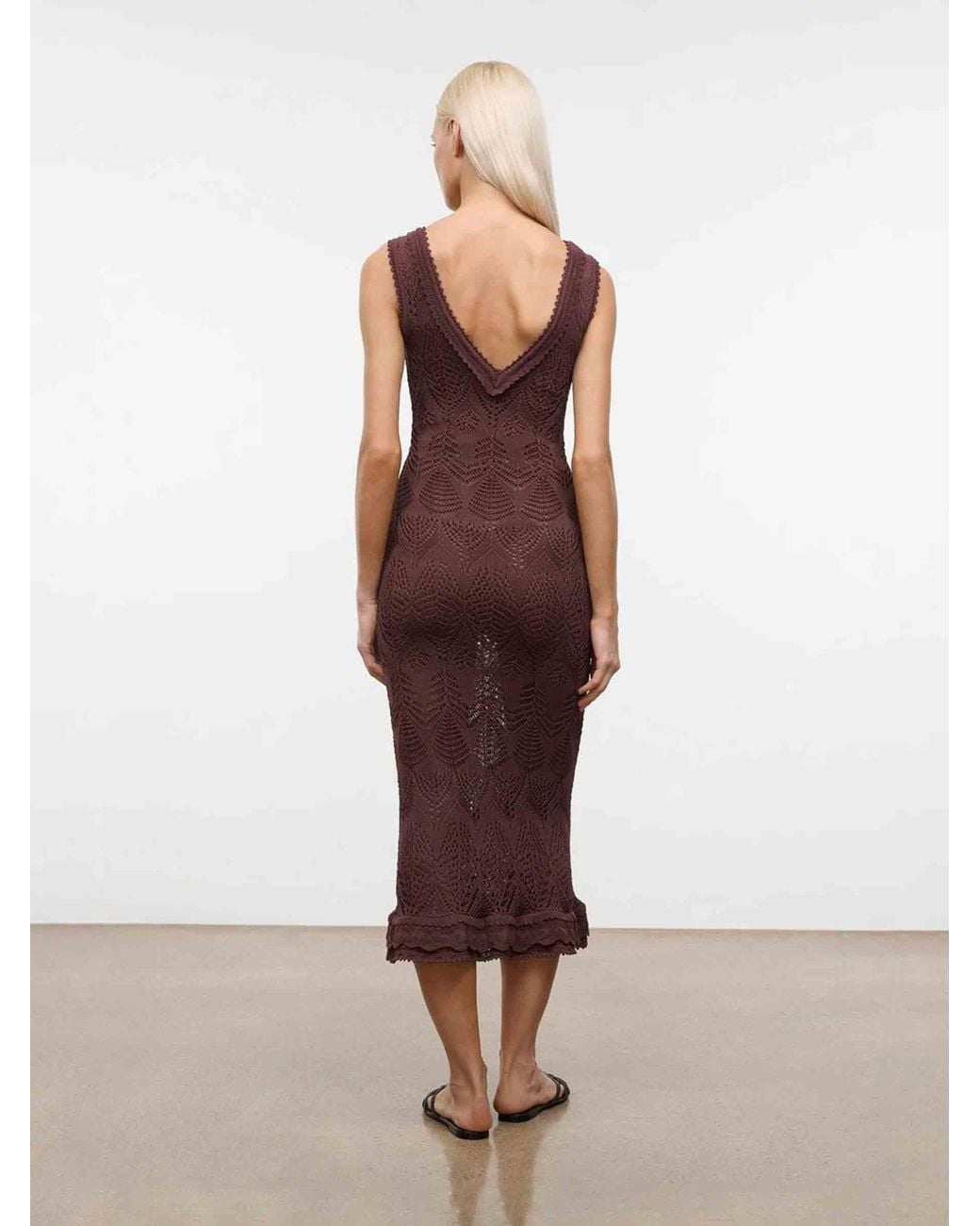 Staud Purple Roan Dress