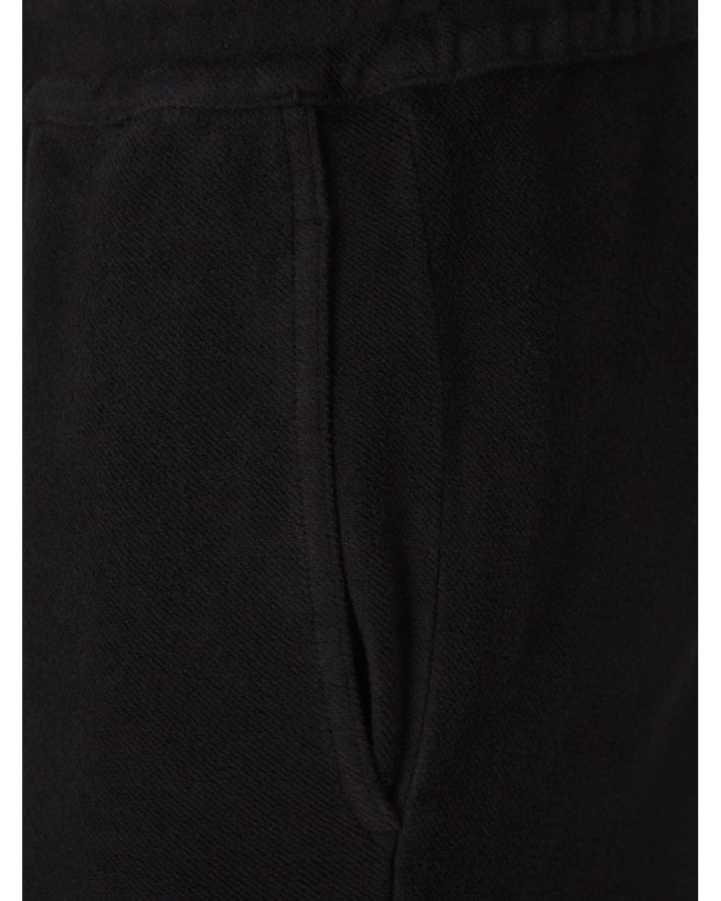 C P Company Black Cotton Joggers for men
