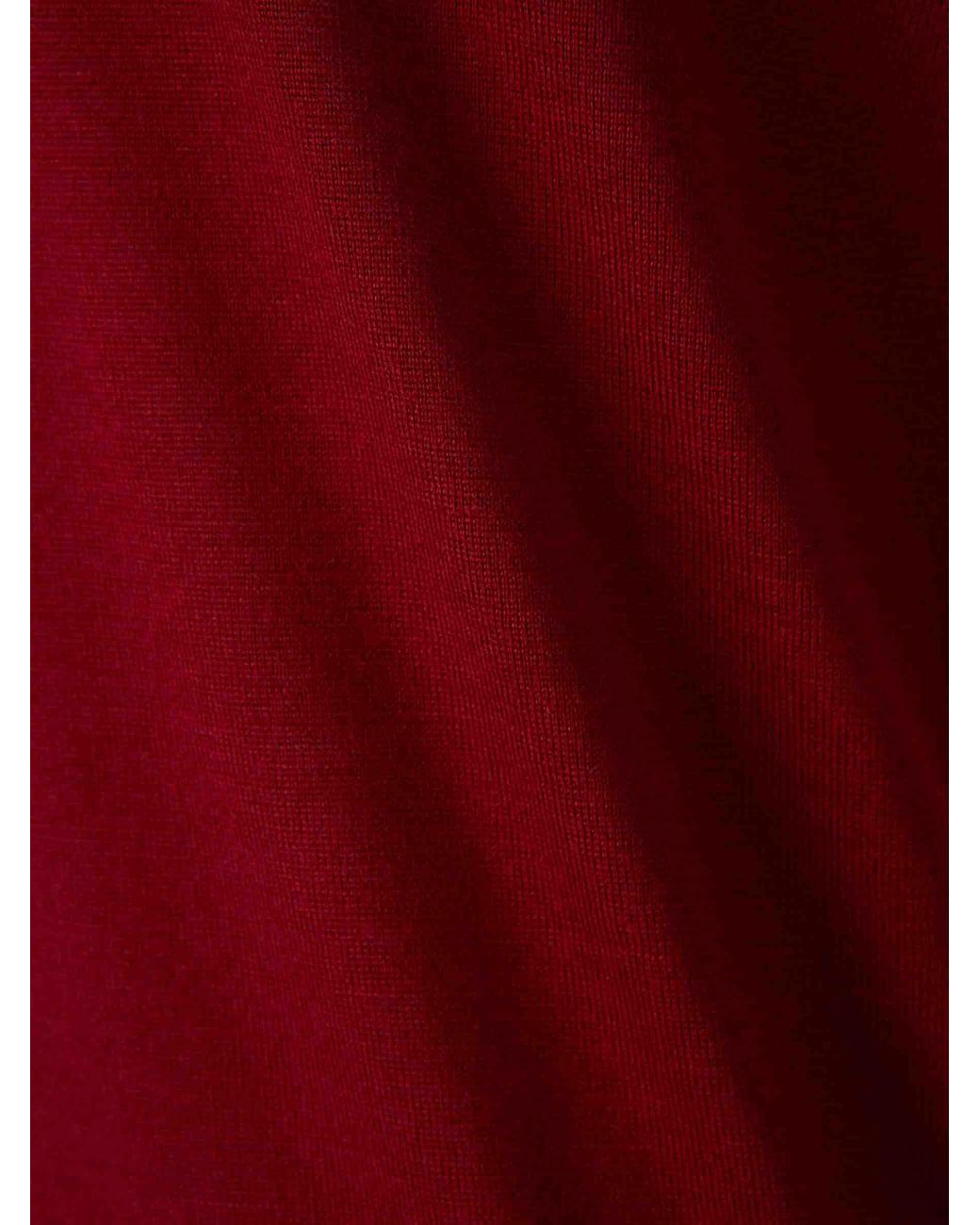 Santa Eulalia Red V-Neck Sweater for men