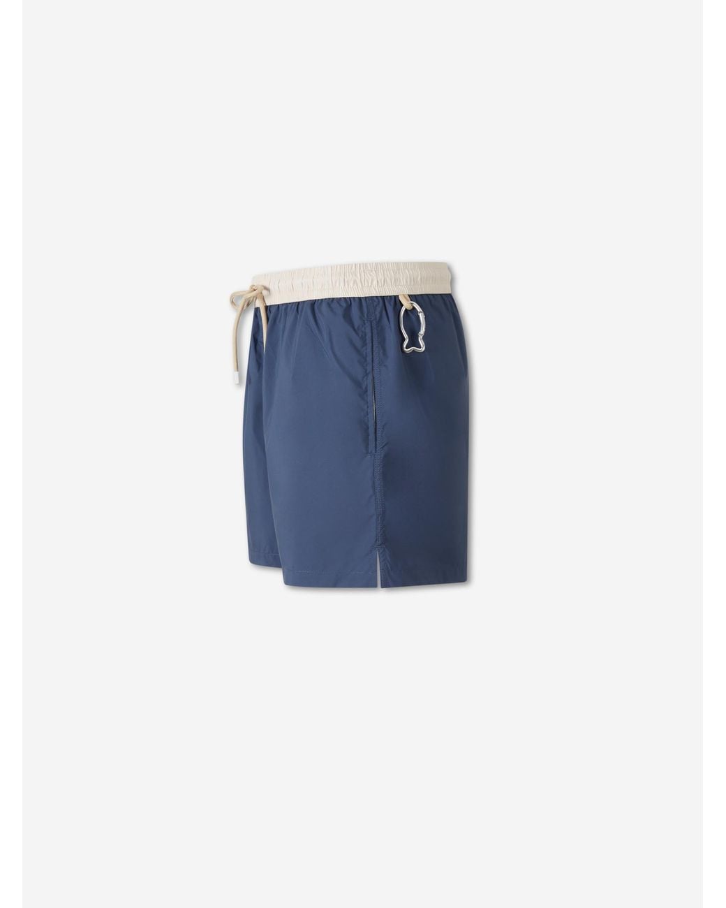 Fedeli Einfacher Badeanzug in Blue für Herren