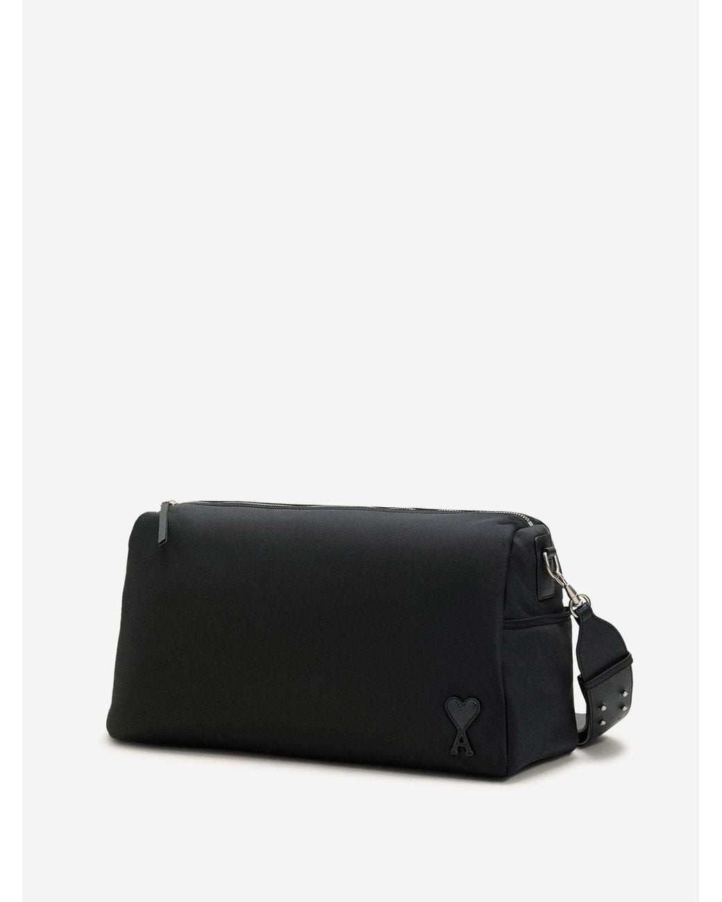 AMI Black Marcel Shoulder Bag for men