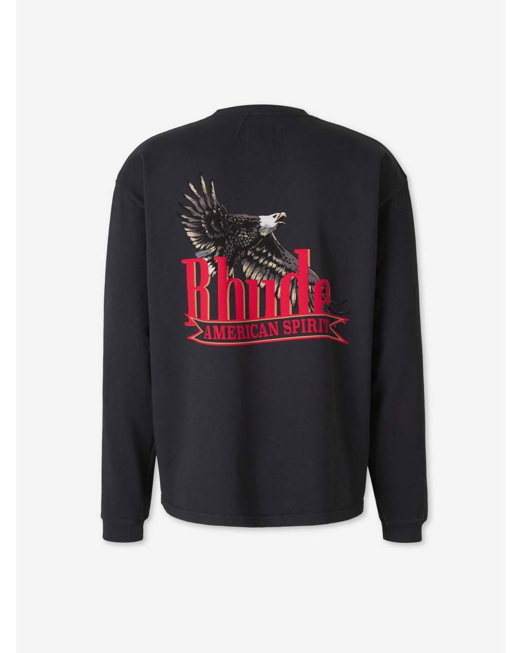 Rhude Blue Long Sleeve T-Shirt for men
