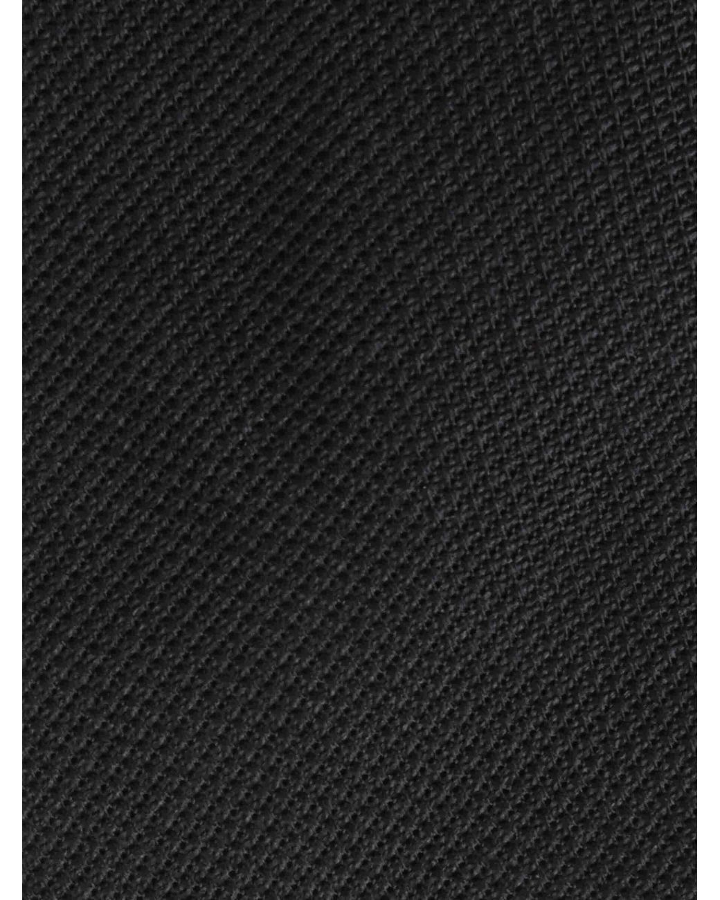 Bigi por Santa Eulalia Black Intertwined Silk Tie for men