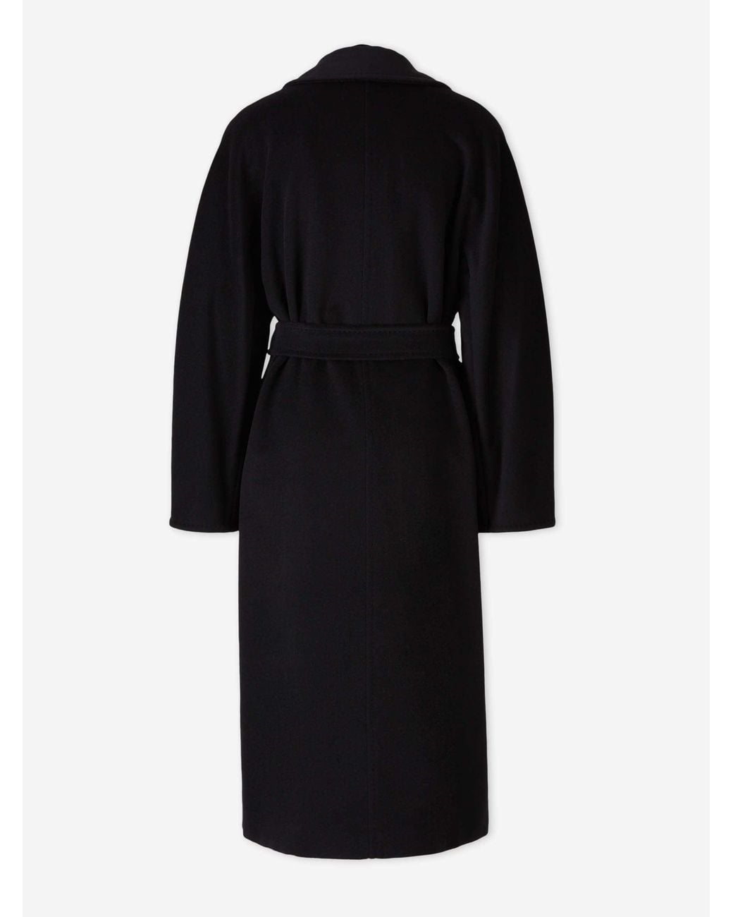 Max Mara Black Long Icon Coat