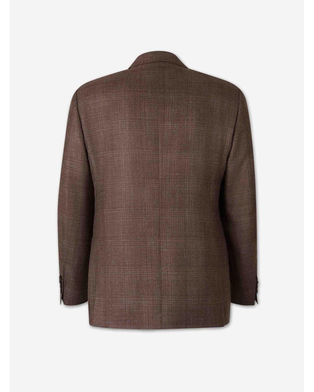 Canali Brown Blazer Straight for men
