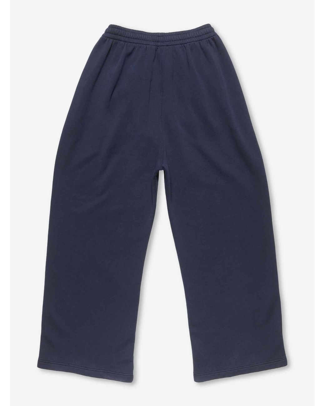 Acne Blue Cotton Logo Joggers for men