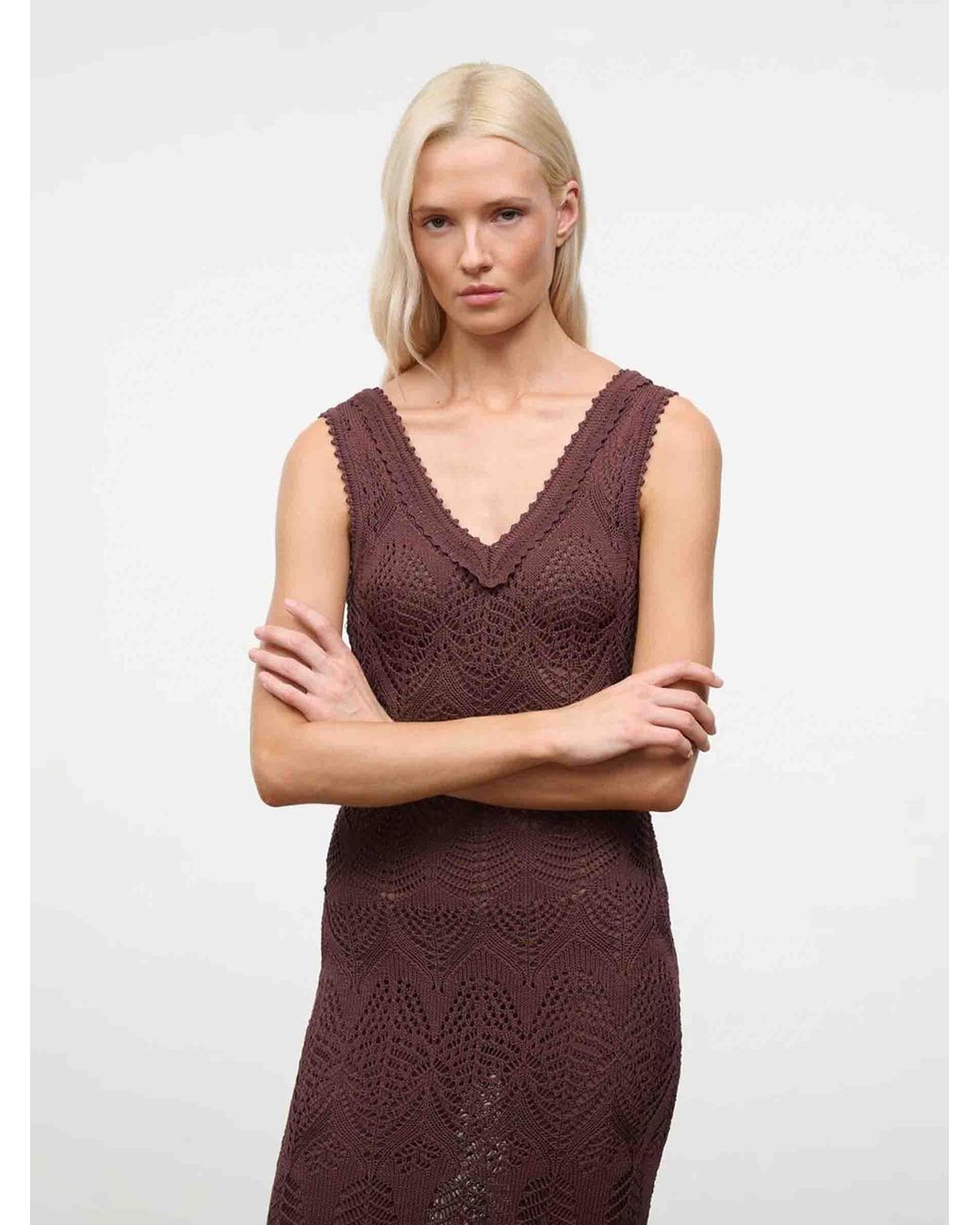 Staud Purple Roan Dress