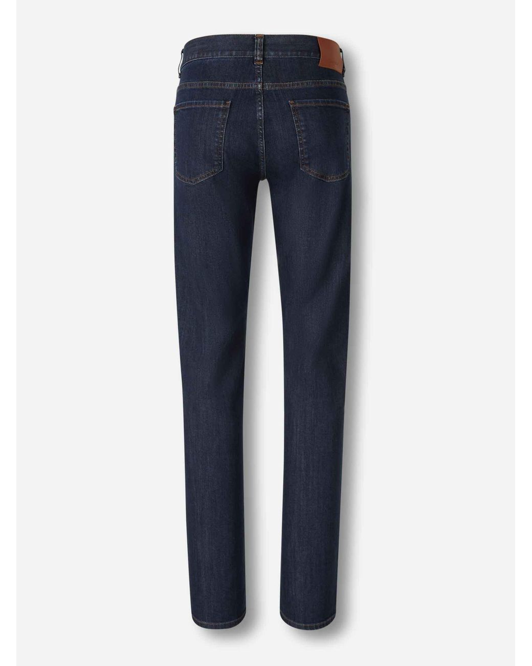 Canali Blue Flared Jeans for men