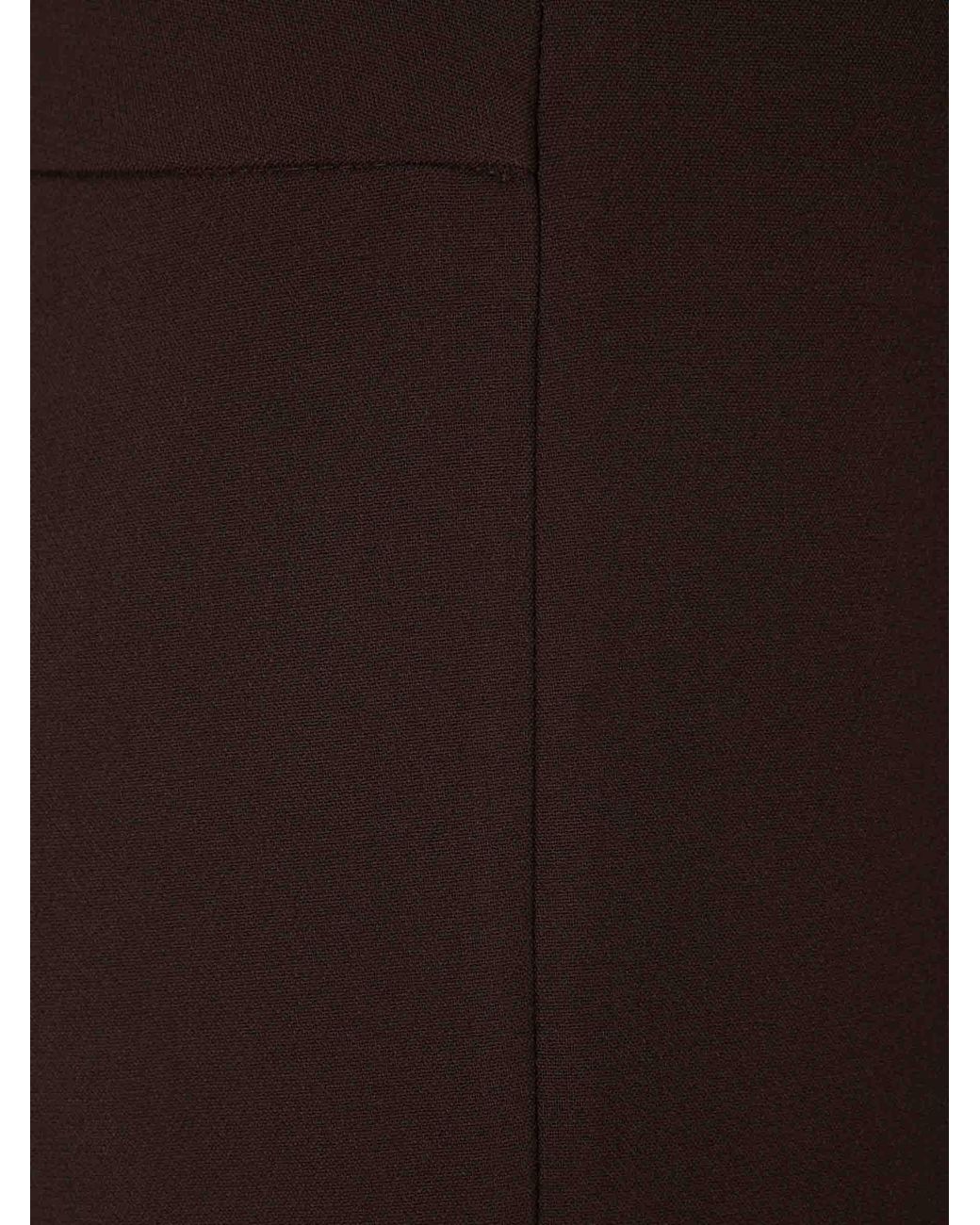 Peserico Brown Flared Dress Pants