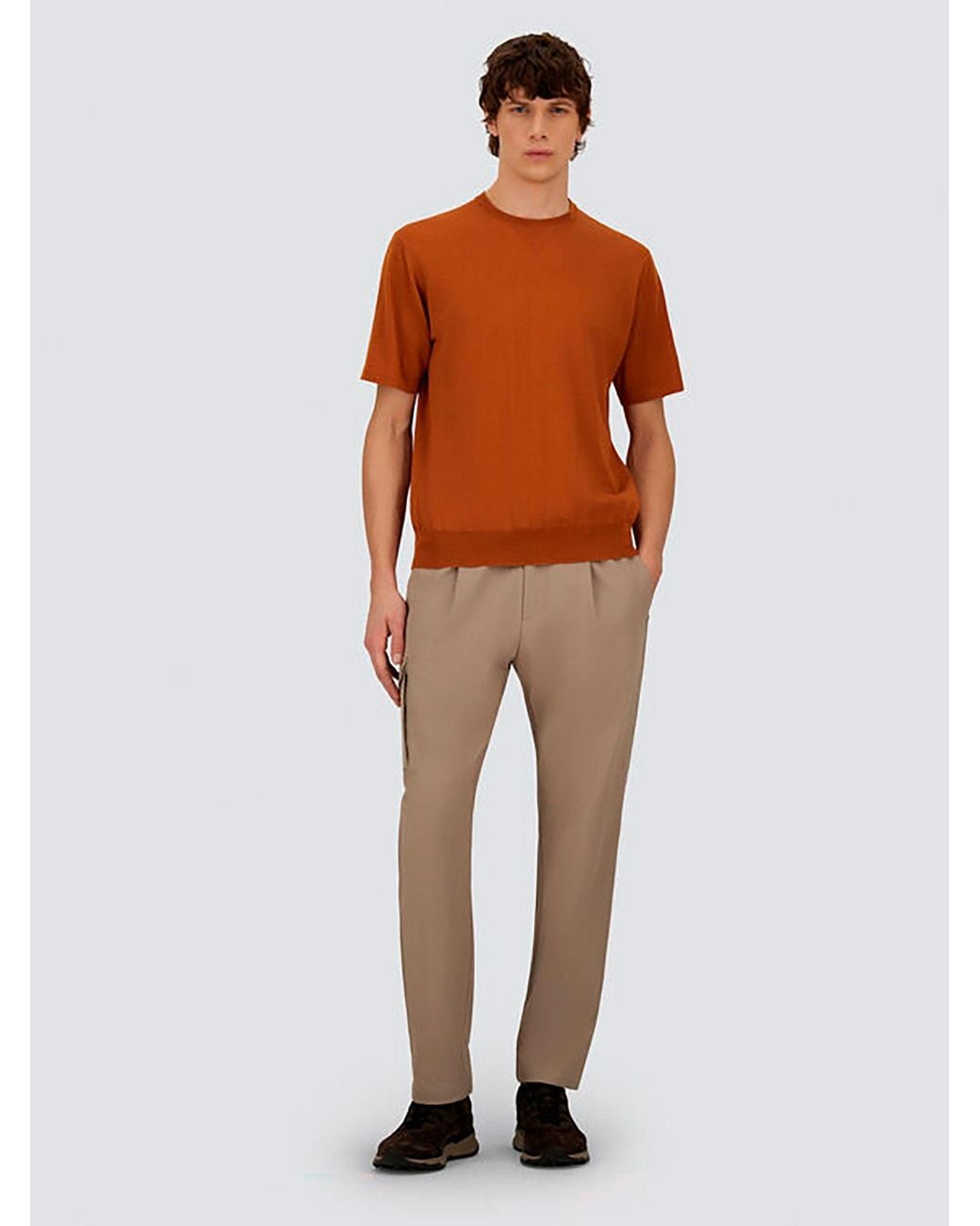 Pantaloni di Herno in Natural da Uomo