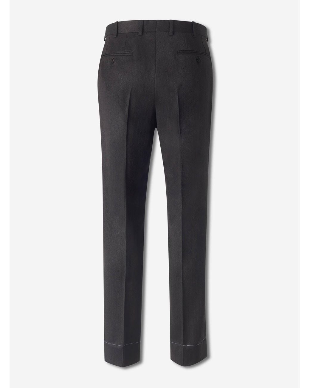 Brioni Blue Wool Dress Pants for men