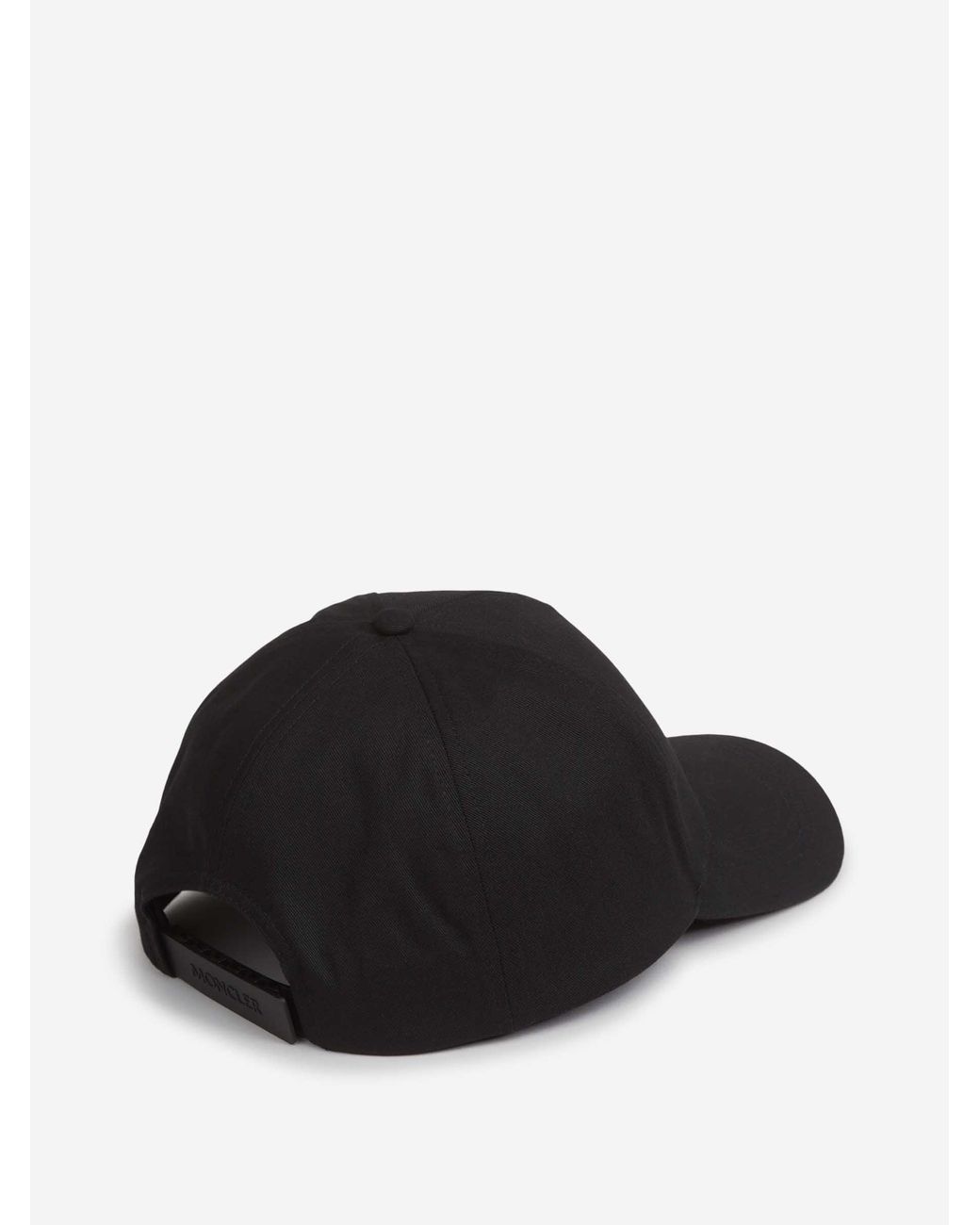 Gorra Baseball Logo Moncler de hombre de color Black