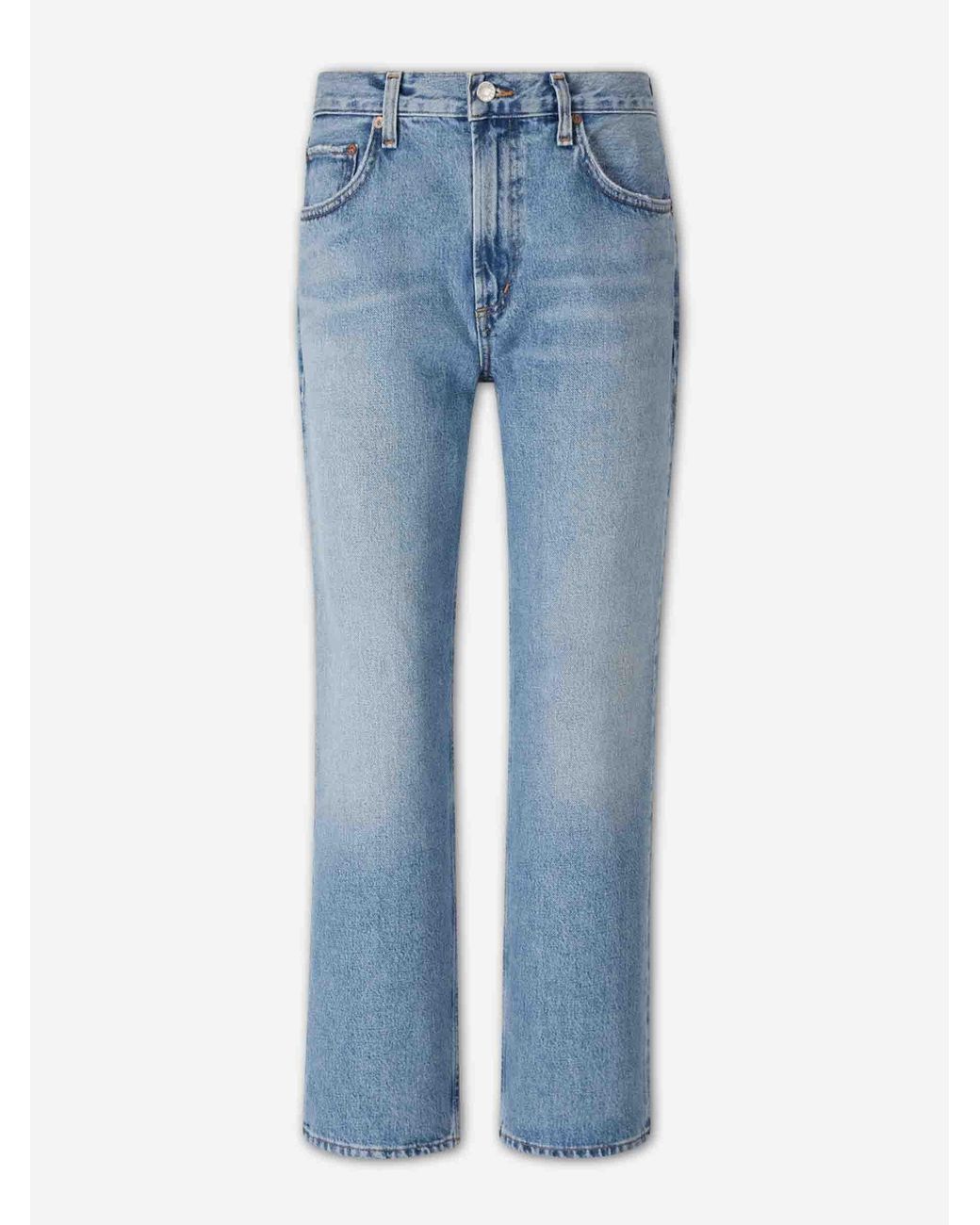 Jeans Rectos Algodón Agolde de color Blue