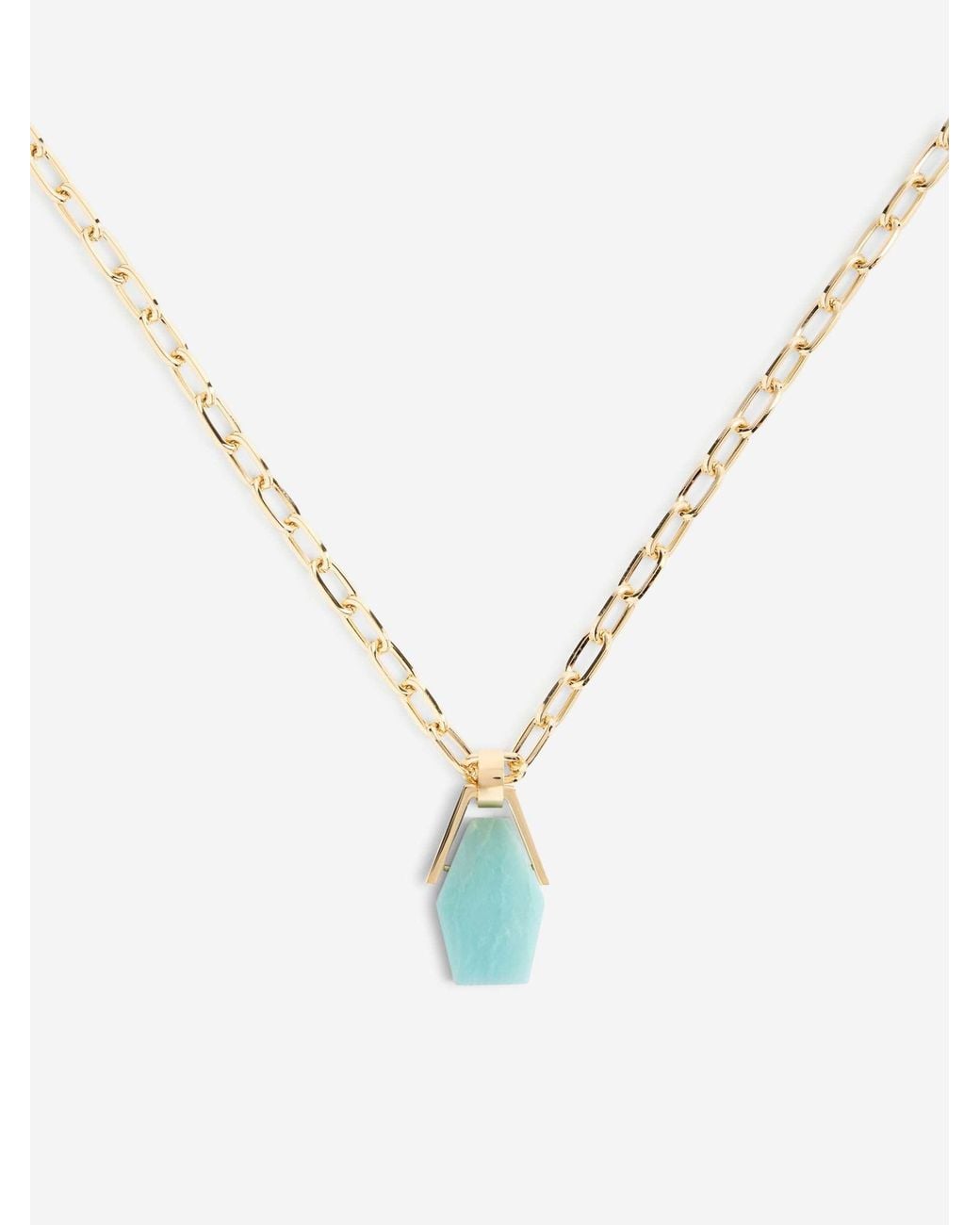 LaDoubleJ Metallic Amazonita Portal Necklace