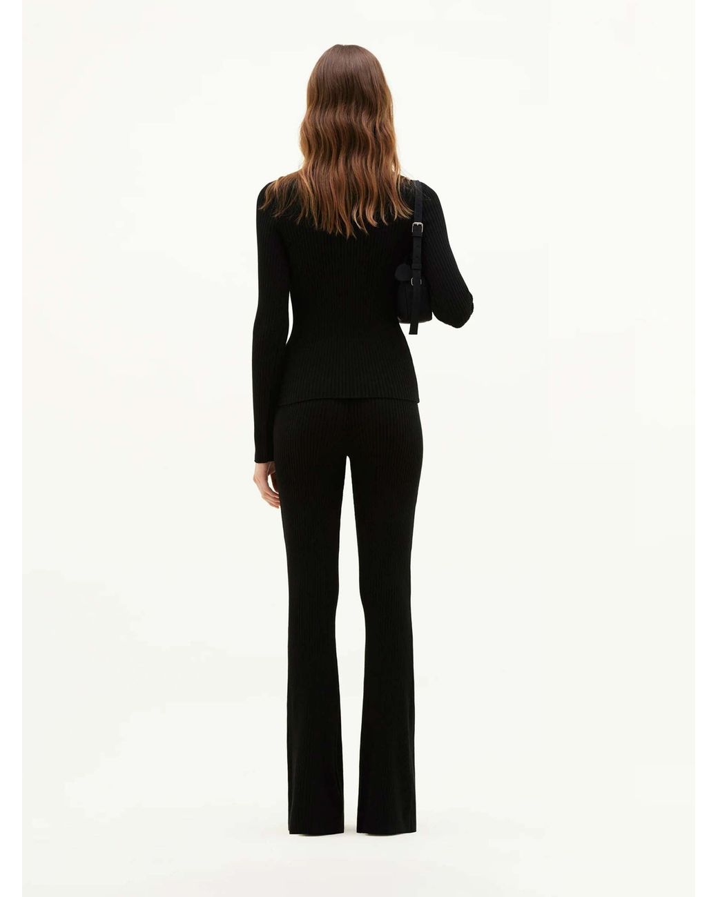 Courreges Black Turtleneck Sweater