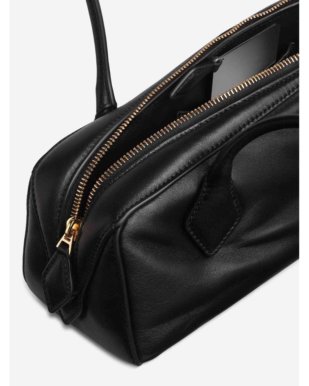 Alaïa Black Le Teckel Medium Bag
