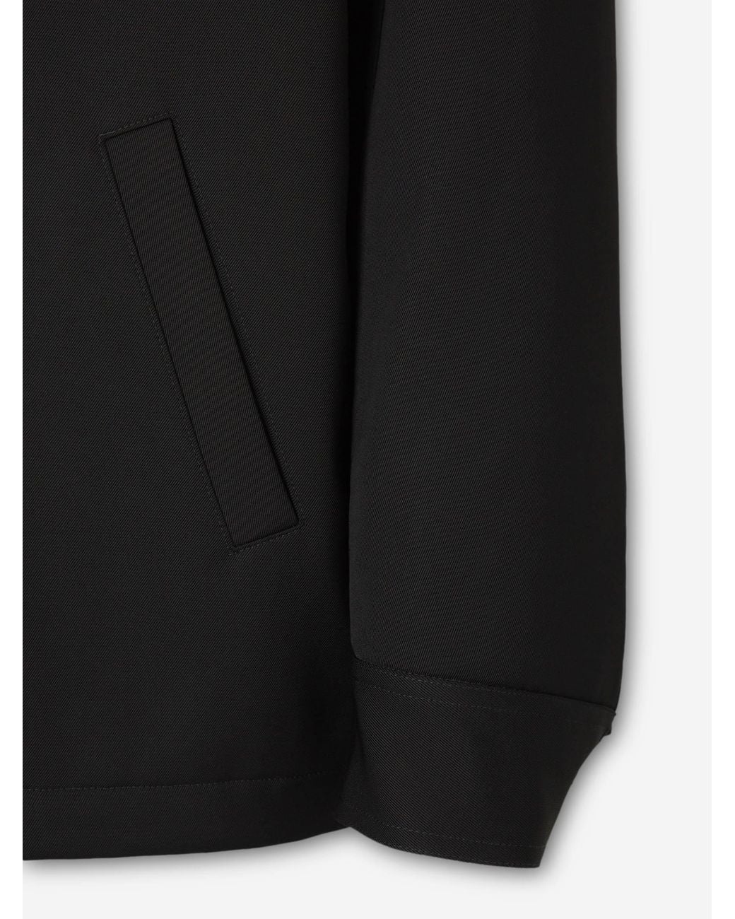 Willy Chavarria Black Casual Jacket for men
