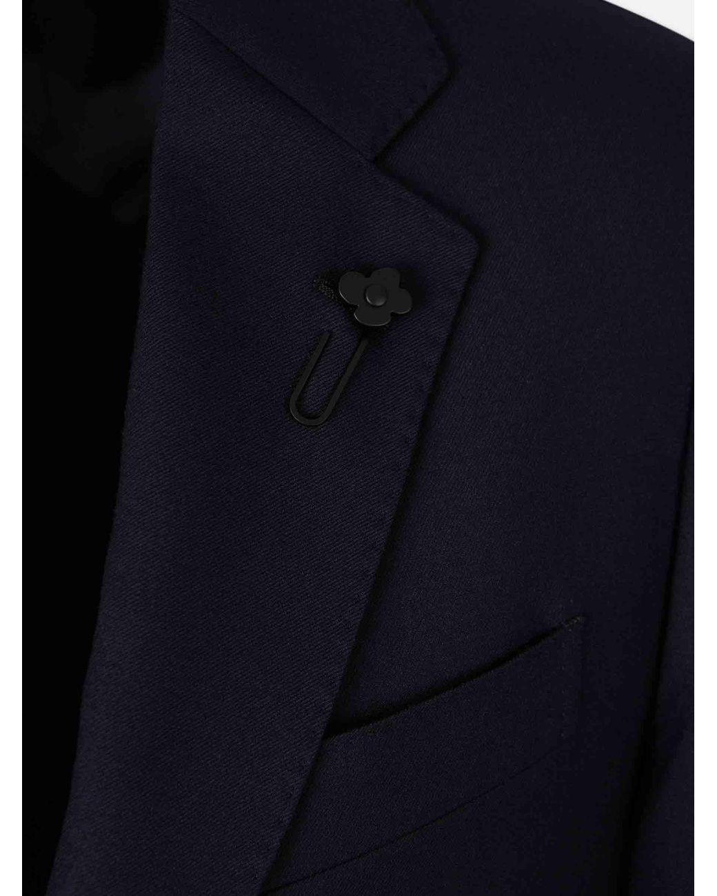 Lardini Blue Blazer Straight for men