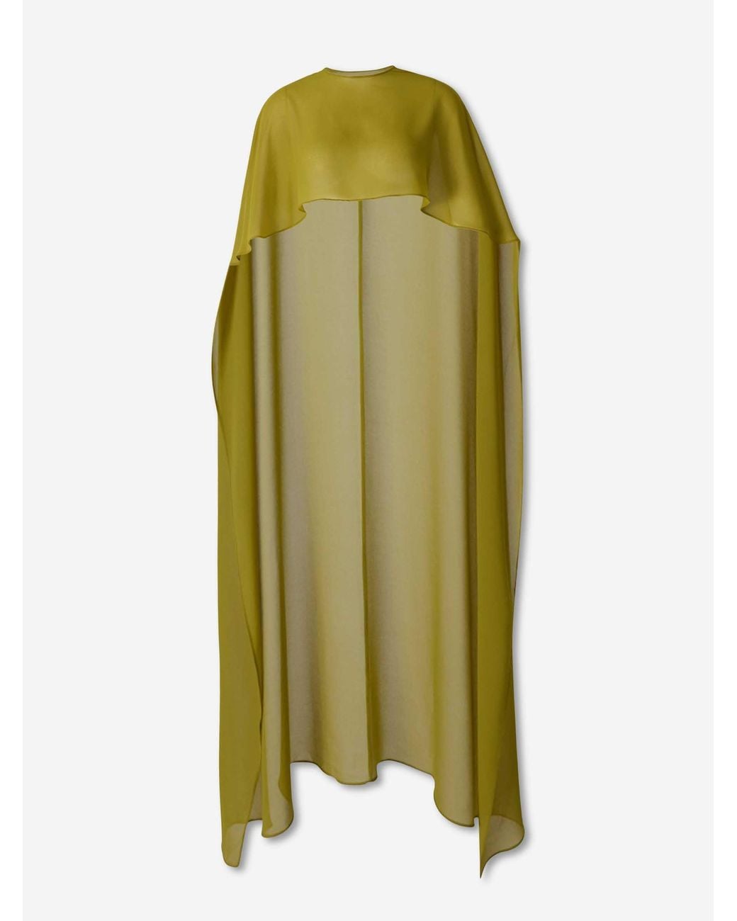 retroféte Green Anicca Long Cape