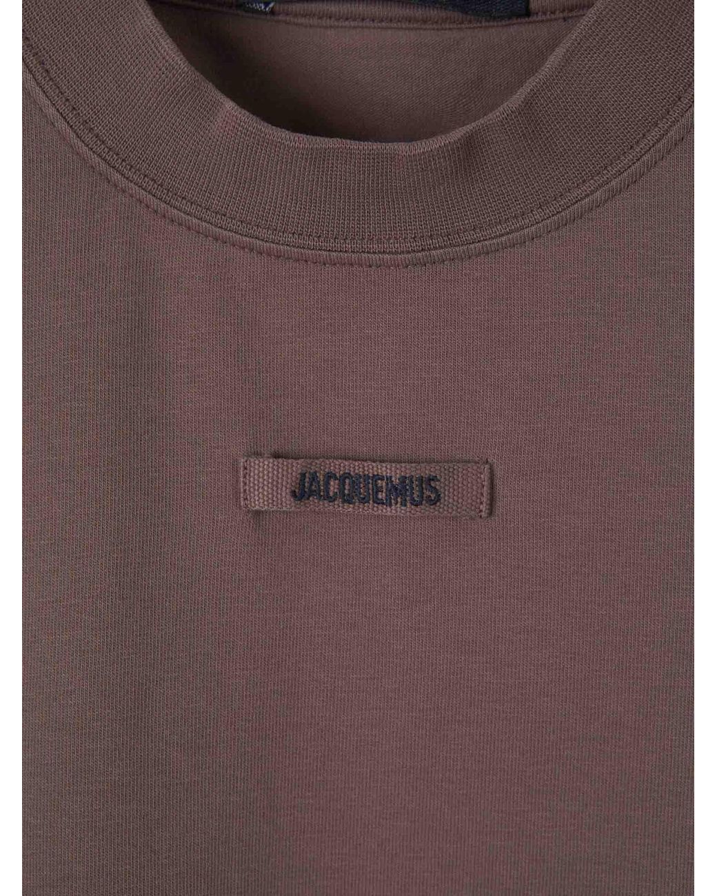 Jacquemus Brown Logo T-Shirt