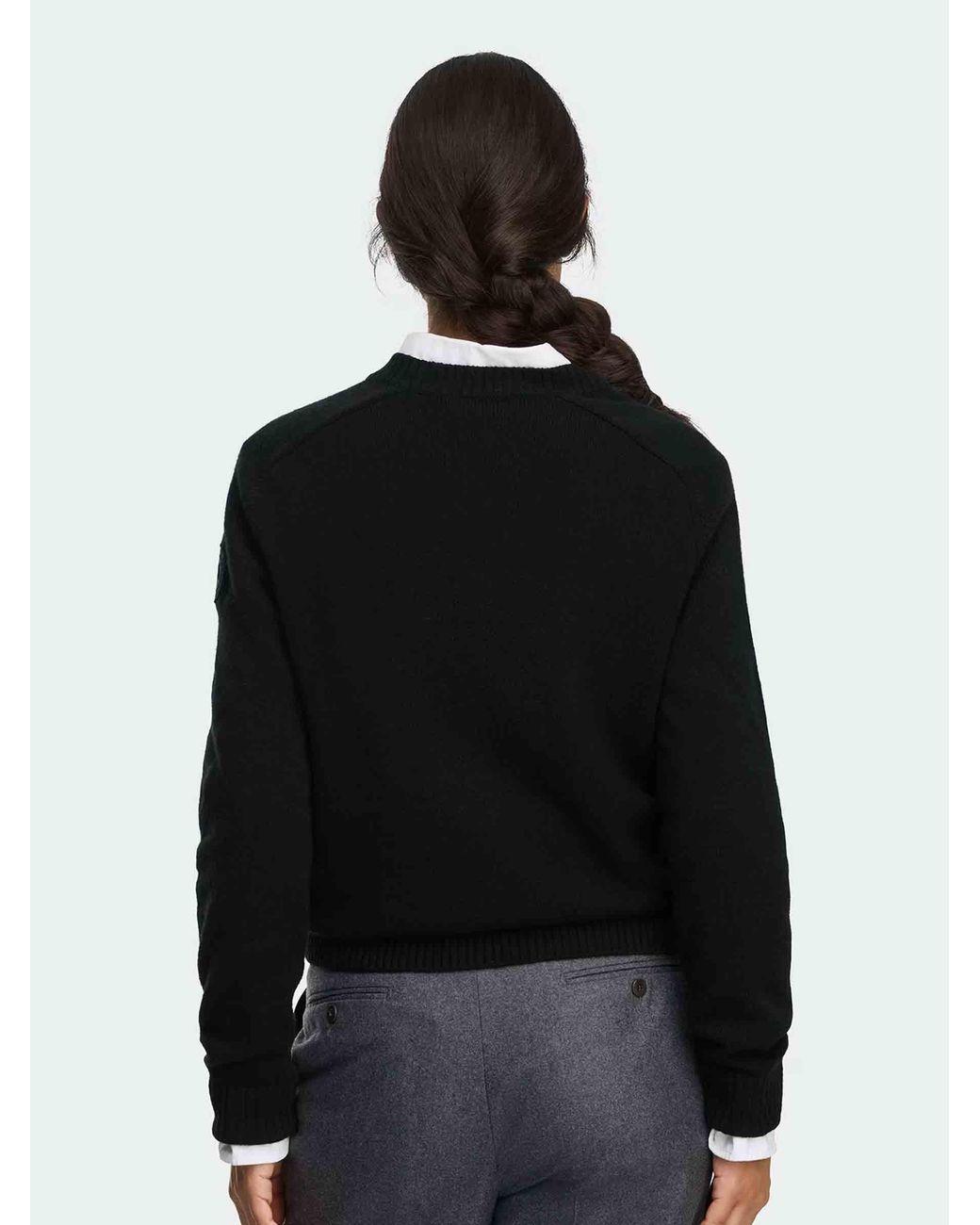 Canada Goose Blue Joffre Knitted Sweater